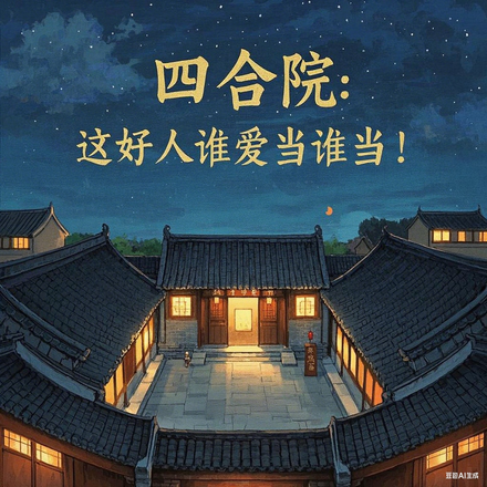 四合院:这好人谁爱当谁当!全文免费阅读